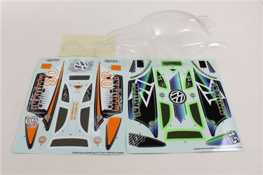 CLEAR BODY SHELL MAD BUG VE