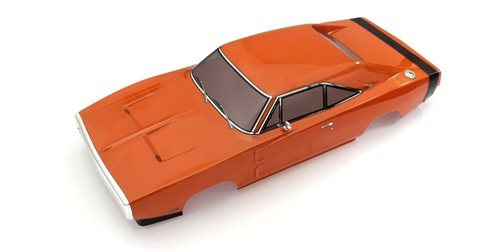 Body shell set 1:10 Fazer FZ02L Dodge Charger 1970 - Hemi Orange