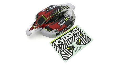 Bodyshell 1:8 Inferno NEO 3.0 VE Type 2 - Red (Printed) 