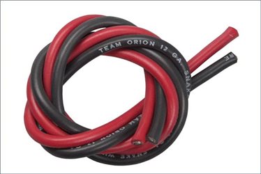 SILICONE WIRE BLACK/RED 12AWG