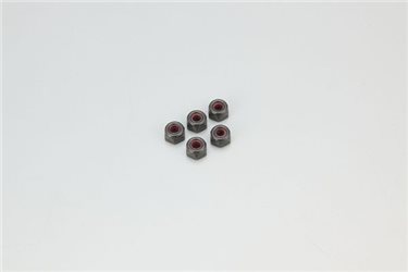 NYLON LOCK NUTS M2.6 x3.0 (5)